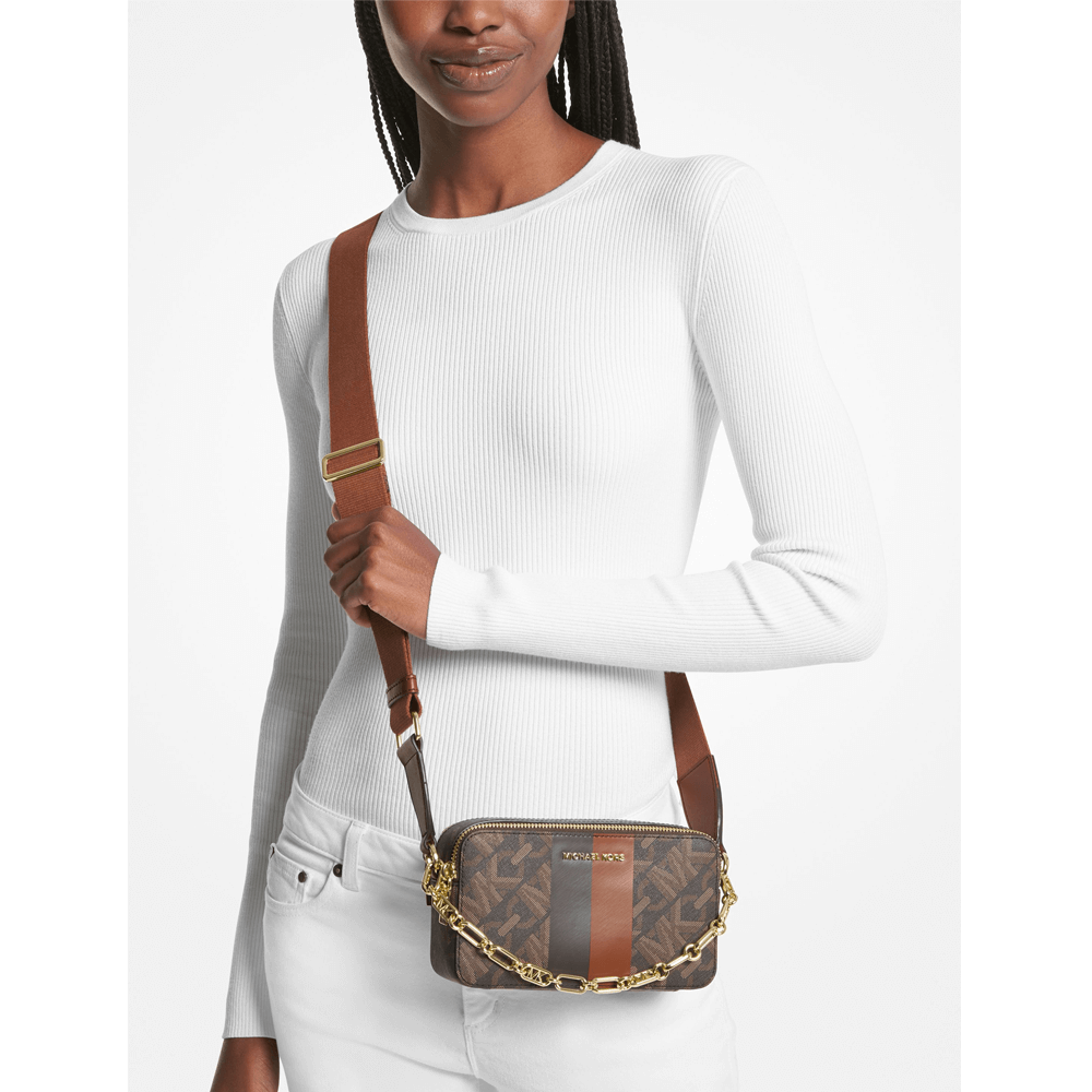 Michael Michael Kors Jet Set Double Zip Camera Bag Jarrolds Norwich